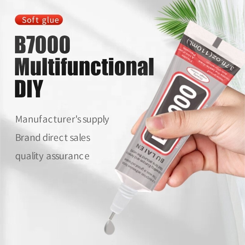 Manufacturers wholesale mobile phone screen jewelry DIY transparent adhesive B7000-25ml