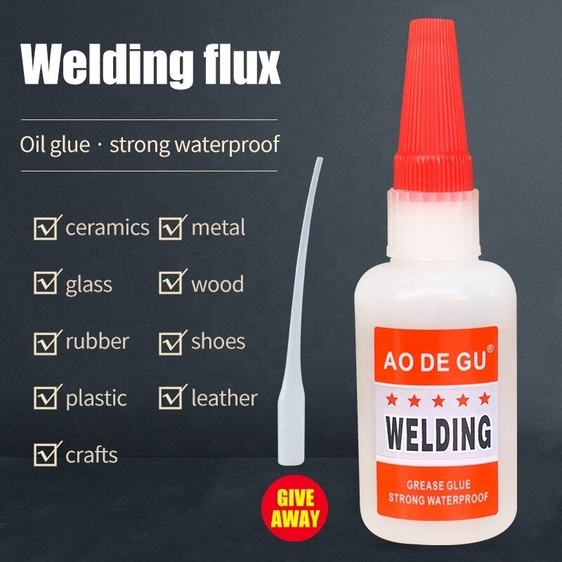 Factory Direct 50g Purpose Super Glue Adhesive for Ceramic Plastic Welding Metal Leather Made from Acrylic Rubber Ethyl