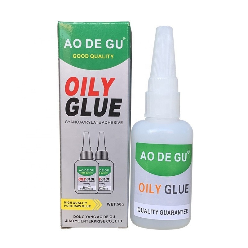 Manufacturers selling plastic bonded metal wood leather oily glue 50 grams of super glue