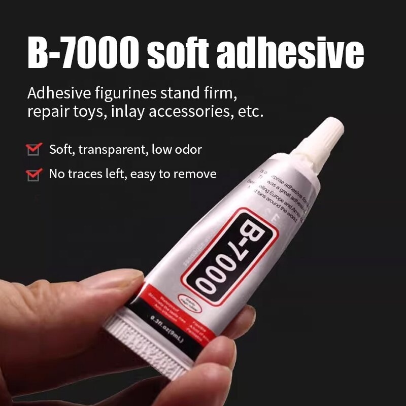 Manufacturers wholesale mobile phone screen jewelry DIY transparent adhesive B7000-3ml