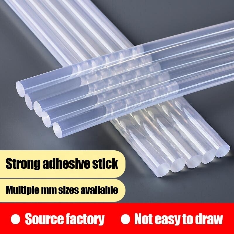 Aodegu hot melt adhesive stick is environmentally friendly and transparent EVA7mm hand-made hot melt adhesive