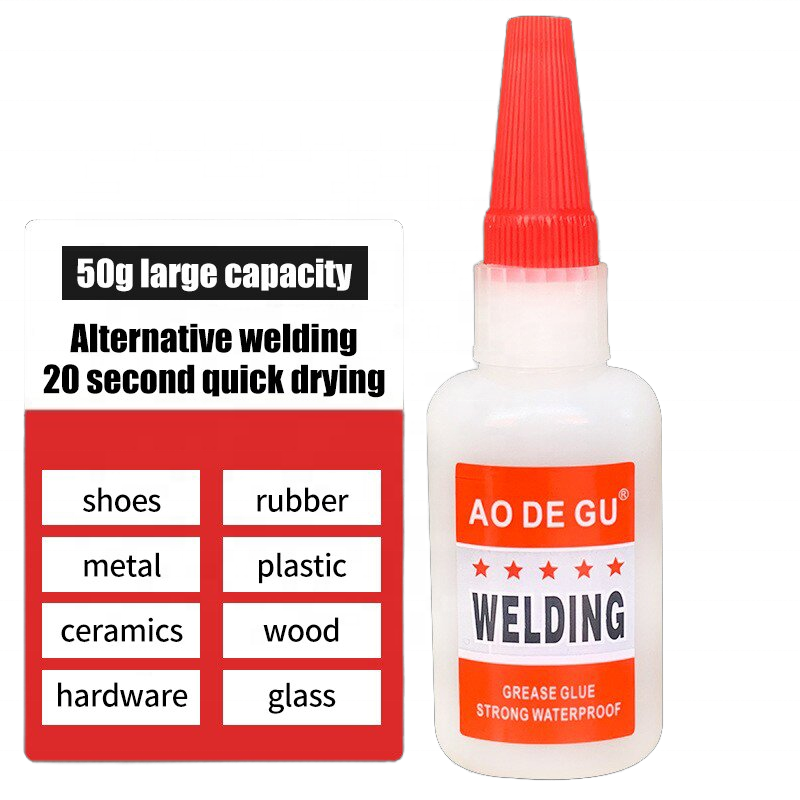 Aodegu factory direct universal adhesive ceramic plastic welding adhesive super adhesive 50g