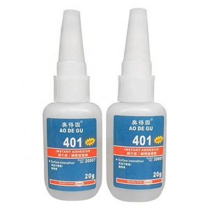 AODEGU 401 20g glue  adhesive metal wood special glue universal low white  per kilogram glass appearance glue