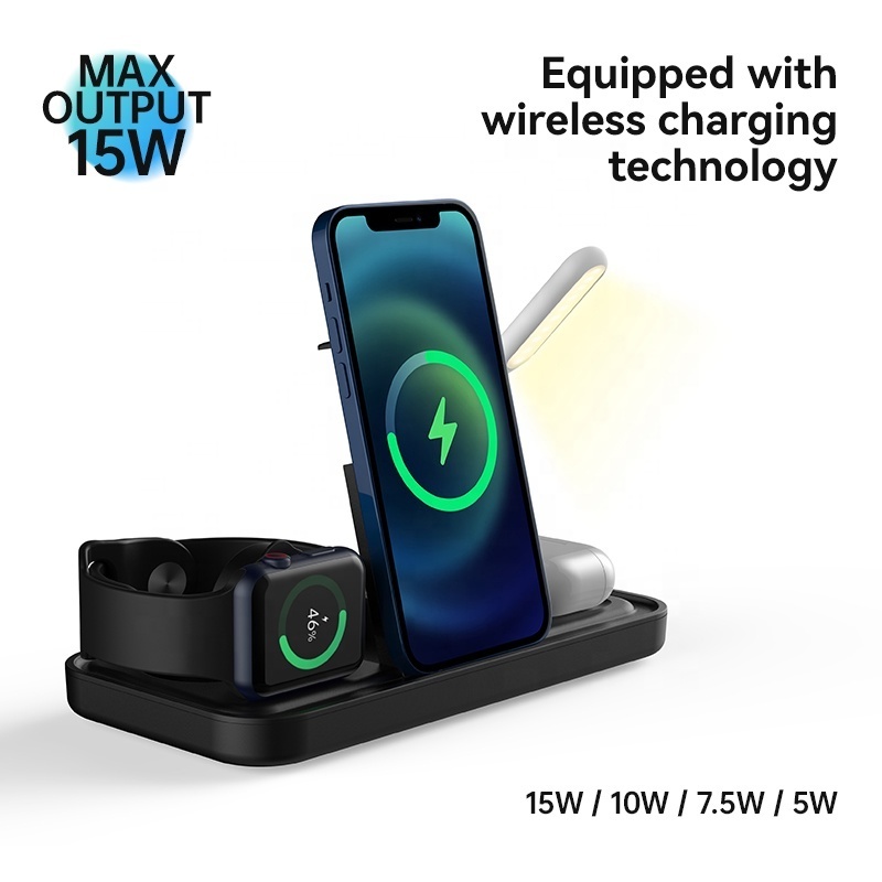 Market Trends Wireless Mobile Charger for Car 15w Multifunction Chargers Wireless Charger Stand