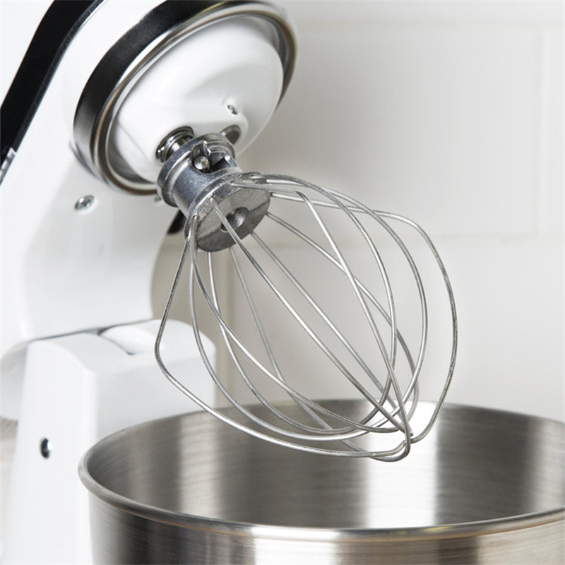 Stainless Steel Egg Cream Stirrer Head K45WW Suitable for 4.5Qt. Mixer and noodle kitchenaid accessories