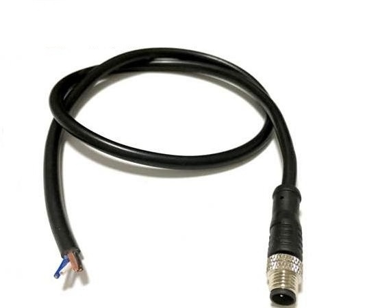 Sensor coder cable amphenol IP67 power male M8 3pin connector