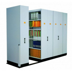 SPACESAVER Mobile compactor movable compact file cabinet Shelving bulk Filing cabinets office Storage Furniture On Wheels