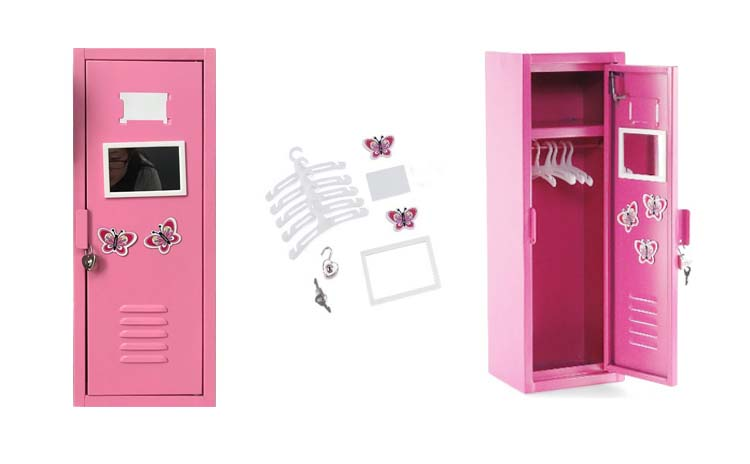 casillero de juguete Toys Furniture Single Lockable Mini Metal Locker Metal Toy For Kids