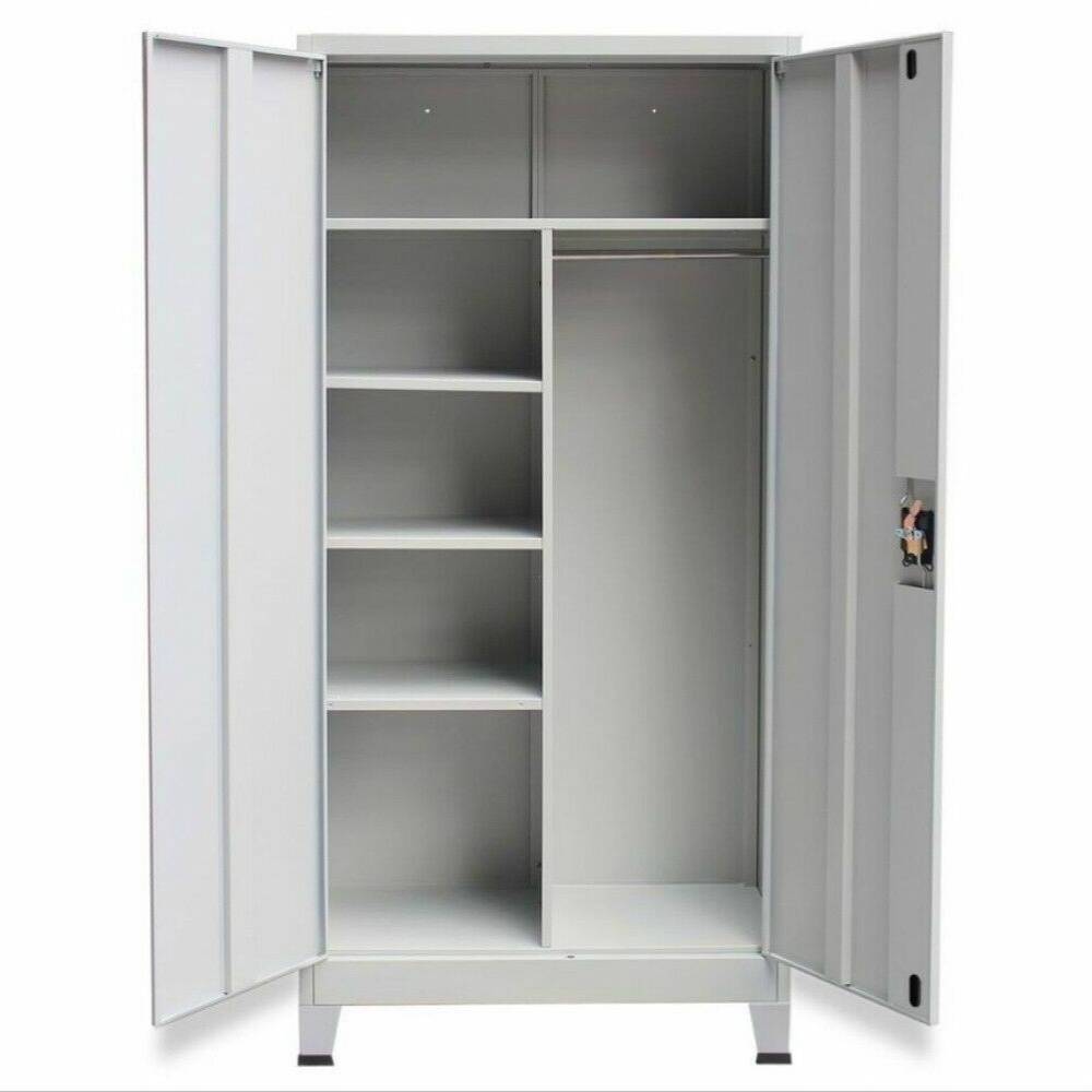 storage steel bedroom almirah closet modern exoand cabinet metal wardrobes organizer