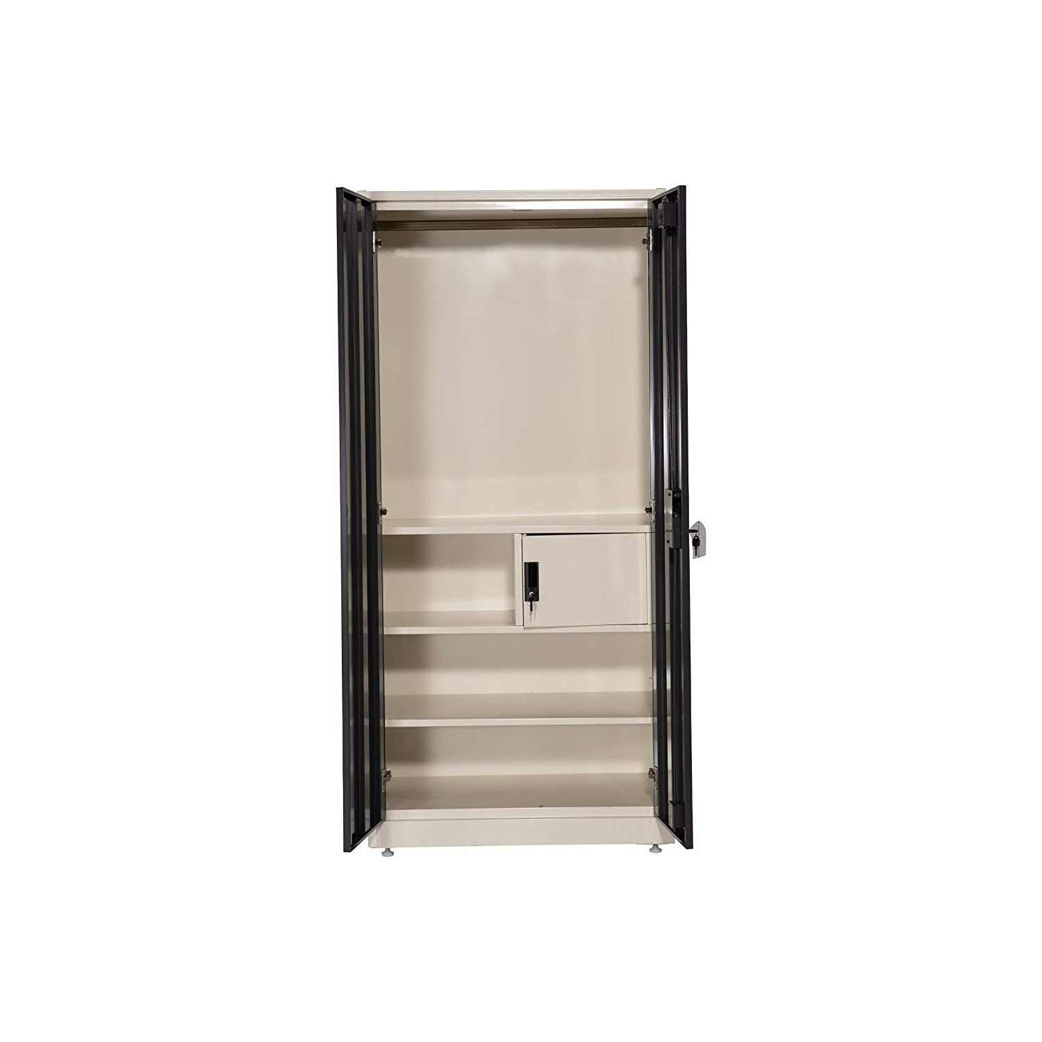 modern design stainless steel white cabinet locker closet metal wardrobe locker for office