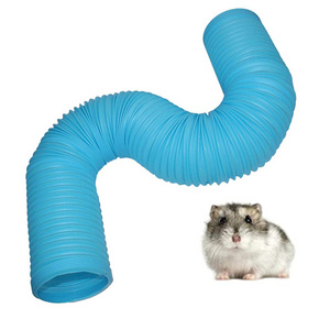 Hamster Tunnels Pet Plastic Tube Tunnel Fun Toys for Puzzle Exercising Hiding Training or Gerbils, Guinea Pigs, Mice