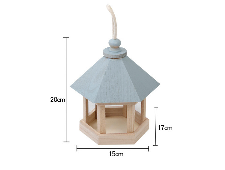 Free Sample Bird Houses For Outside Unfinished Wood Hanging Birdhouse Kit Bird Lover Gifts To Paint For Arts  Diy Craft