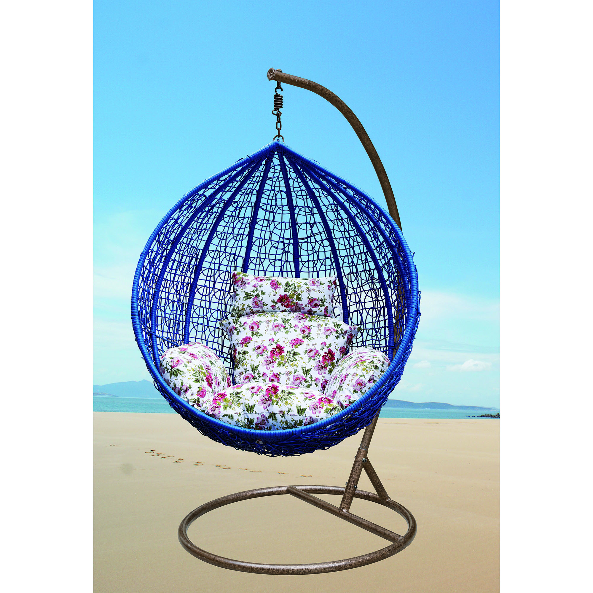 Hanging Basket Chair Swing Rocking Adult Lounger Chair Hammock Cradle Chair