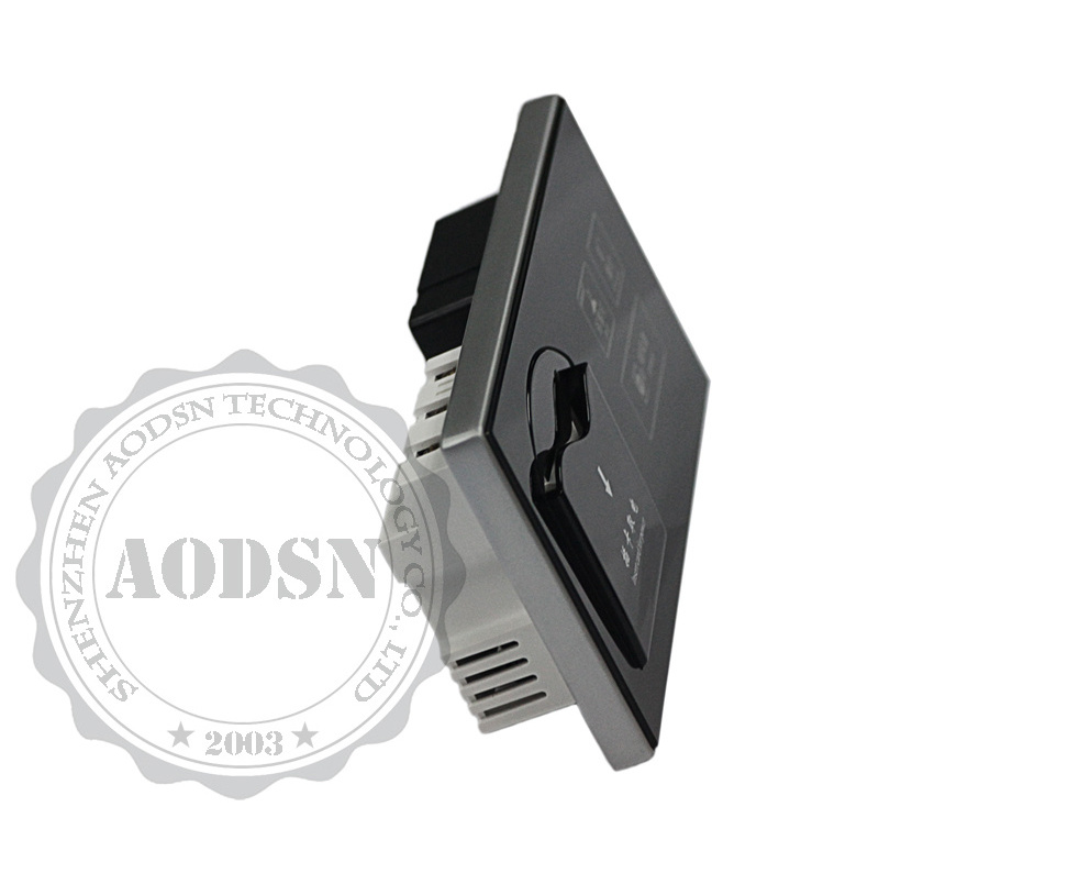 AODSN hotel power saver key card switch with touch switch