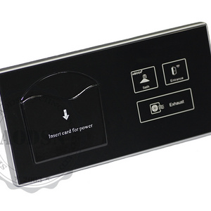 AODSN hotel power saver key card switch with touch switch