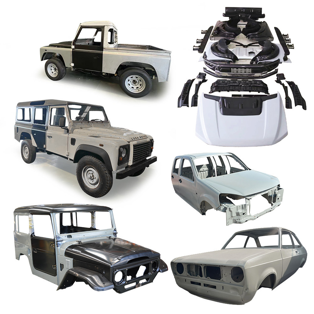 Factory  Customized Auto Replacement Body Kit Car Reproduction Steel Body Shell for Land Cruiser,Fj40,Mini,Mustang,Rover,V W,MK1