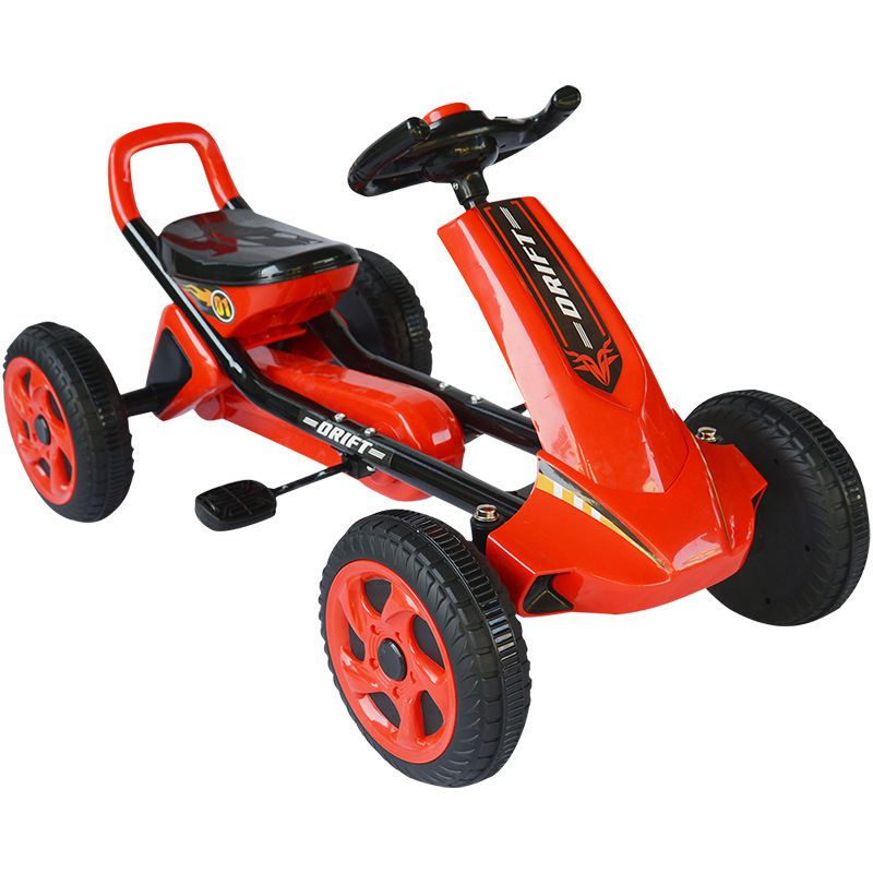 2021 Newest Pedal Go Karts for kids 12v ride on car battery powered electric go kart pedal cars for kids