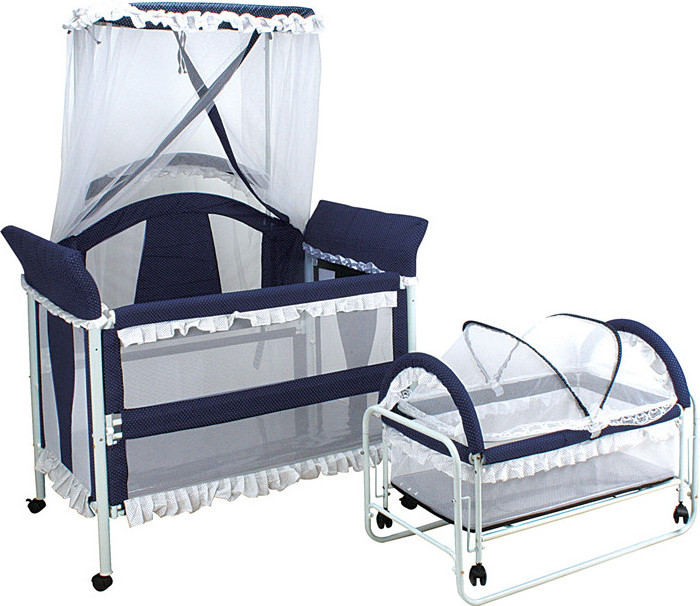 New baby swing bed baby cot bumper baby crib kids cot