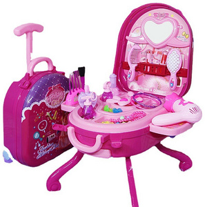 Hot sale baby girl makeup table cleaning table baby makeup, baby toy jewelry toys