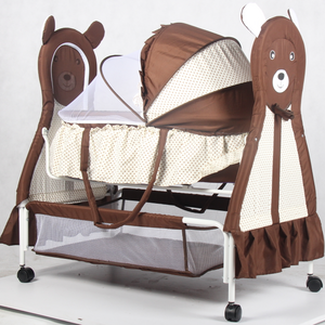 Baby bed in cribs Portable Folding Cot Bassinet Bed  cradle modern swing baby crib,new metal hanging baby beds