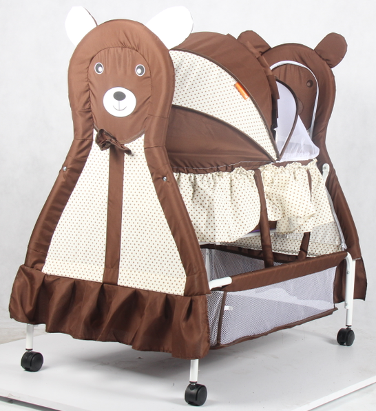 Baby bed in cribs Portable Folding Cot Bassinet Bed  cradle modern swing baby crib,new metal hanging baby beds