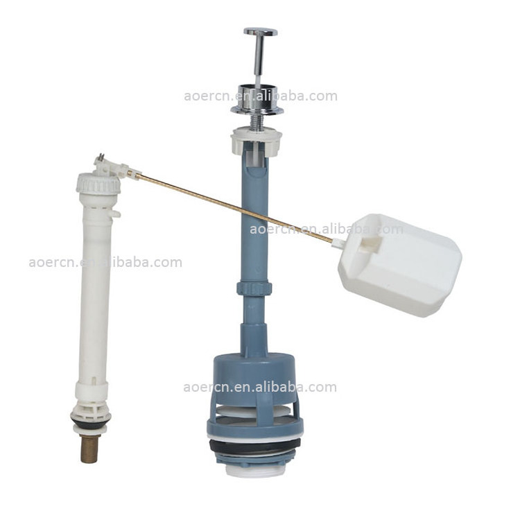 Toilet Water Tank Fittings Plastic Small Float Valve Inlet Fill Valve Toilet Flush Valve for Toilet Cistern