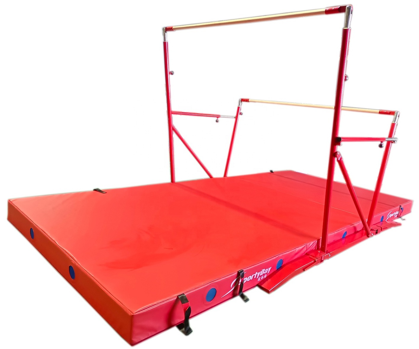 high grade free standing uneven bars gymnastics for sale