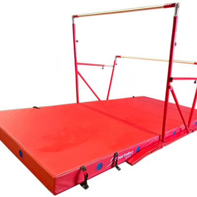 Gymnastics Equipment Asymmetric Parallels Uneven Bars high low bars For Sale