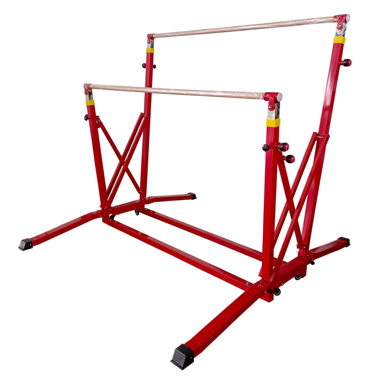 2023 Hot Sale Kids Folding Type Gymnastics Asymmetric bars uneven bars For Sale