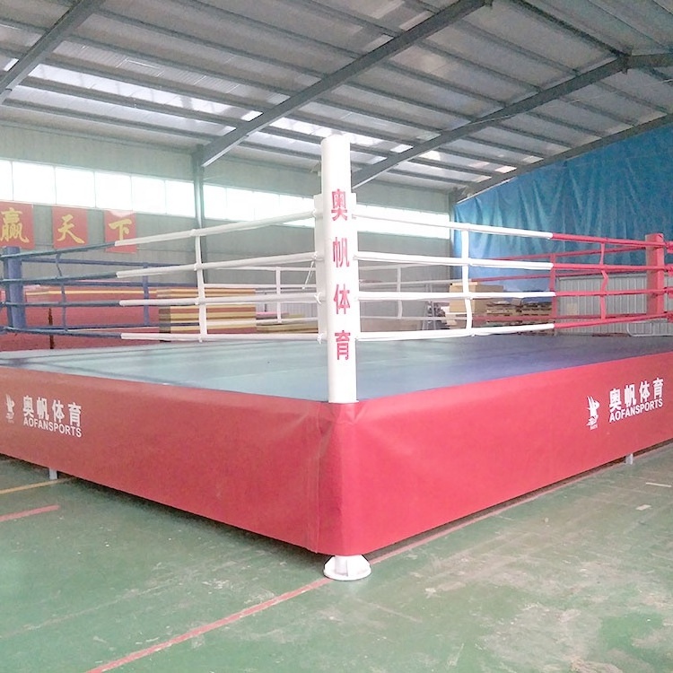 Factory Made Cheap 7.8 m X 7.8 m X 1 m good quality professional boxing ring