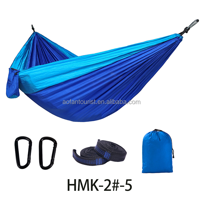 Best Selling Camping Hammock with Ropes - Double & Single Tree Hamock Outdoor Indoor 2 Person Tree Beach Accessories