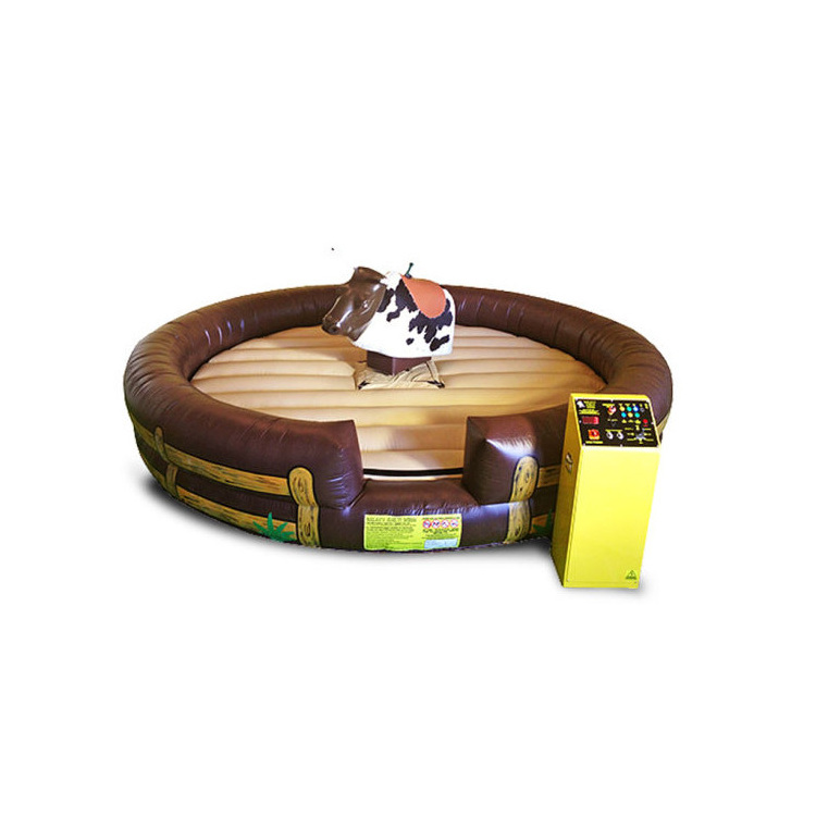 Country Western Mechanical Rodeo Ride Riding Adult Inflatable Bull Game