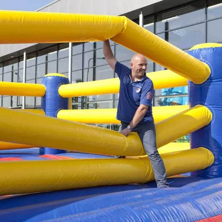 Interactive Outdoor Kids Small New Inflatable Wrestling Boxing Ring Game