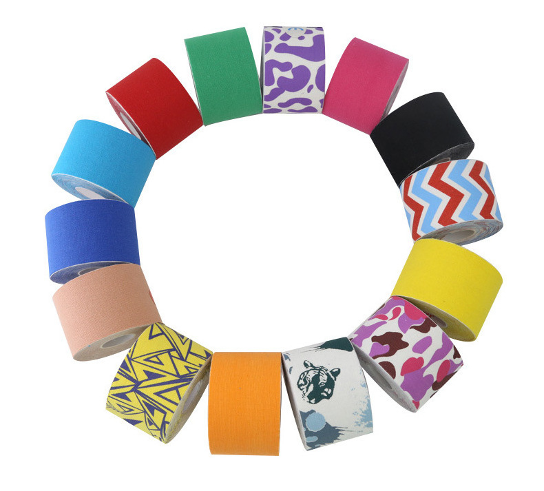 Custom Cotton and Waterproof Kinesiology Tape Sports Muscle Tape Suitable for All Kinds of Sports