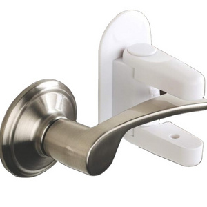 Improved Childproof Door Lever Lock Prevents Toddlers From Opening Doors