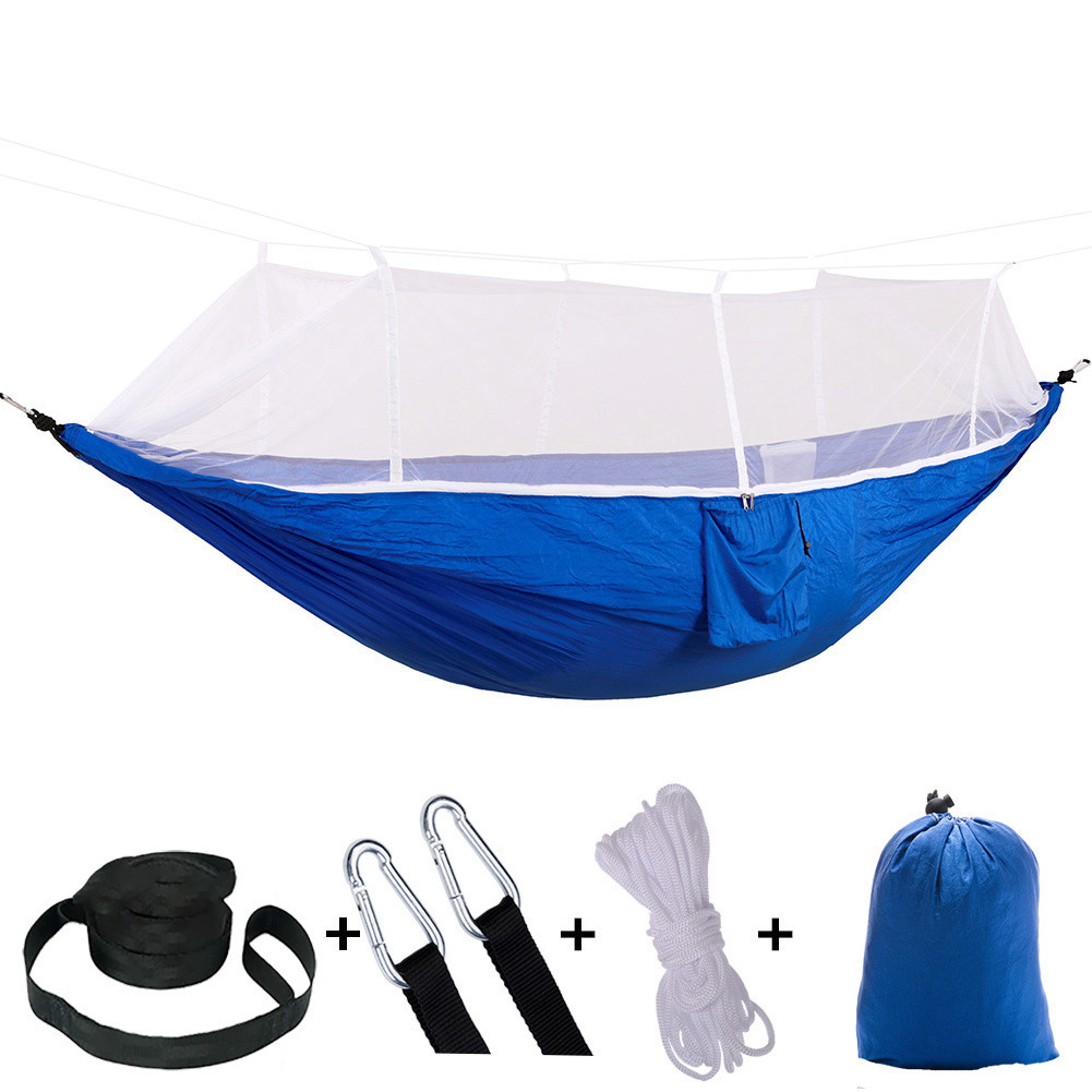 Best Quality Camping Hammock with Net Lightweight Double Hammock Portable Hammocks for Indoor And Outdoor