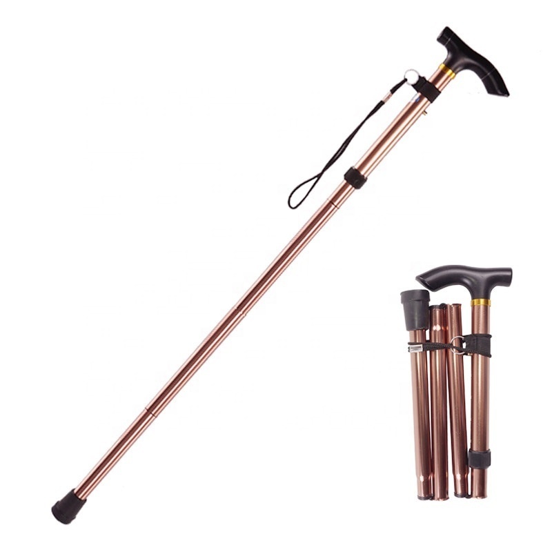 Aluminum fashion disabled cane blind walking stick for men women old men