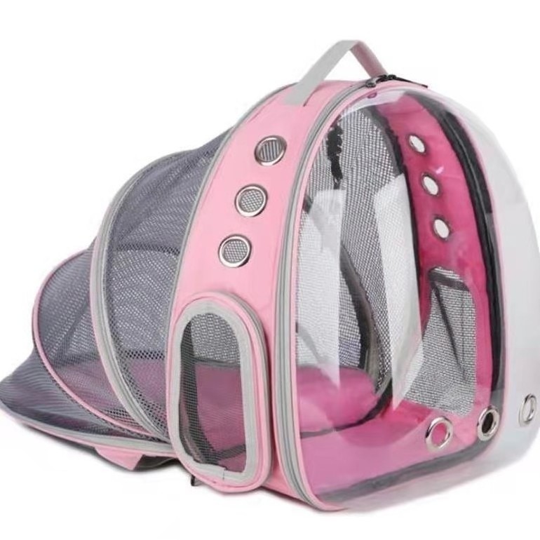 Cat Backpack Carrier Expandable, Pet Carrier Backpack, Space Capsule Animals Bag