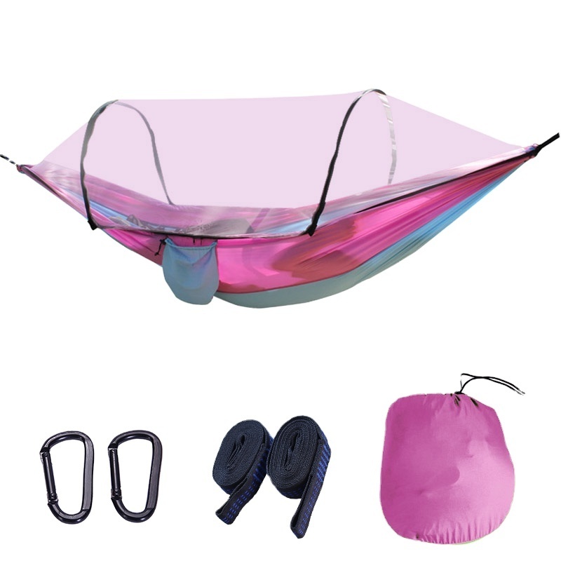 More Popular 210T Nylon Cotton Hammock Camping hammock swing  Sleep Hammock for two