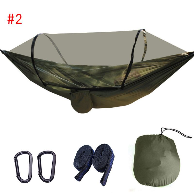 More Popular 210T Nylon Cotton Hammock Camping hammock swing  Sleep Hammock for two