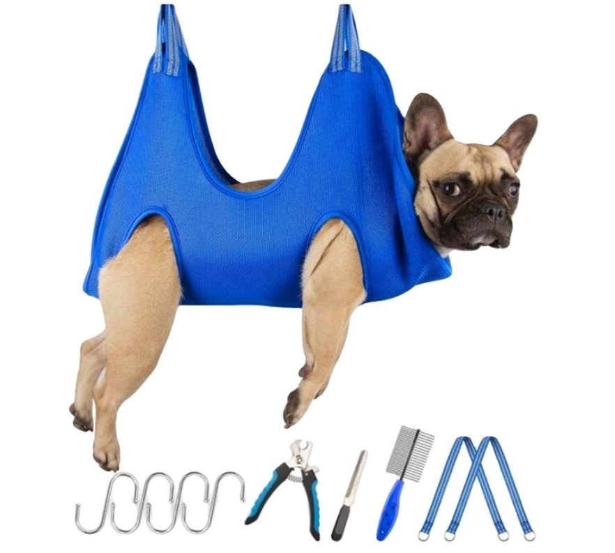 Hot Sale pet grooming hammock harness dog grooming hammock kit cat grooming hammock for dogs and cats