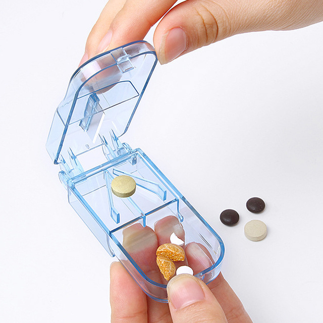 Tablet Divider Splitter China Best Multi Function Splitter Organizer Crusher Pill Cutter Box