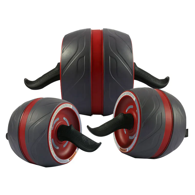 Hot selling custom men women's strength training non slip mat trainer weighted ab wheel roller