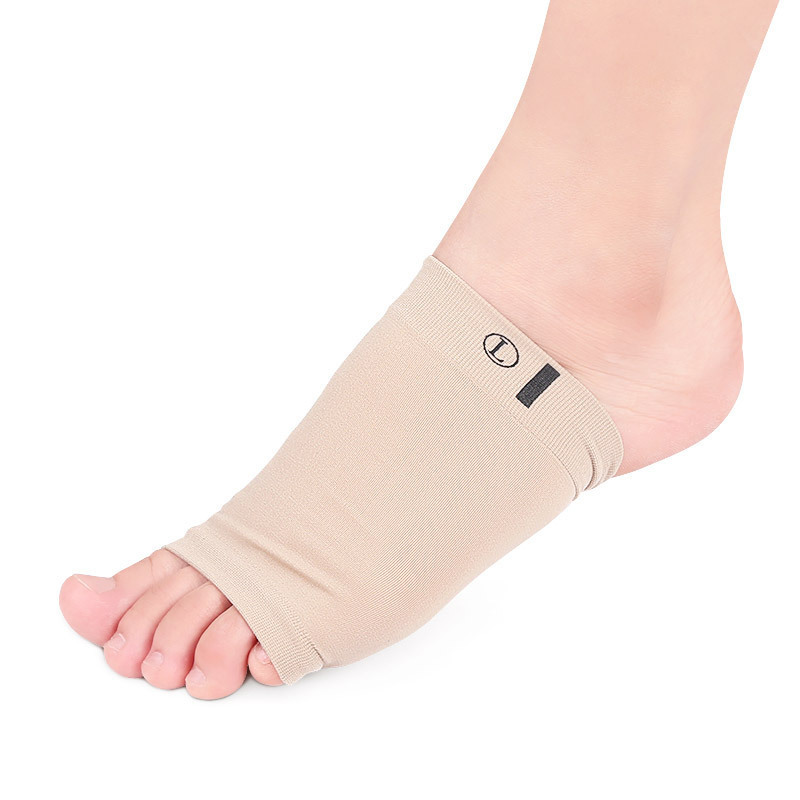 Hot selling elastic plantar arch flat foot cover for men and women massage SEBS orthotic foot pad