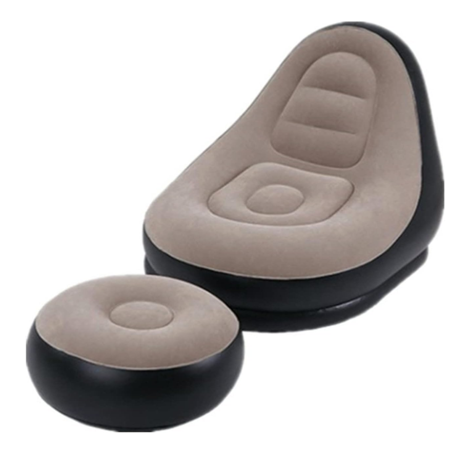 New Inflatable Chair with Household air Pump lazy bag air Sofa Inflatable Couch  Inflatable Lounge Chair for Indoor and outdoor