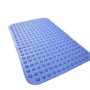 New Product Non Slip Anti Bacterial Massage Silicone Bathtub Bathroom Mat Bath Shower Mat for Tub Bathroom