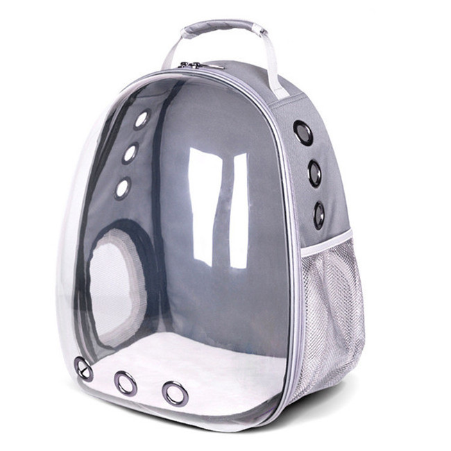 Wholesale Comfort Transparent Capsule Pet Backpack Carrier Bag for Small Animals