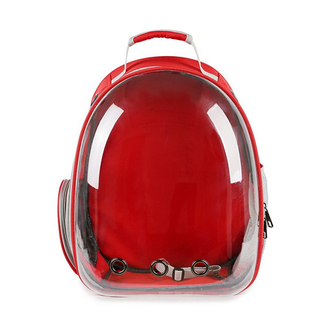 Wholesale Comfort Transparent Capsule Pet Backpack Carrier Bag for Small Animals