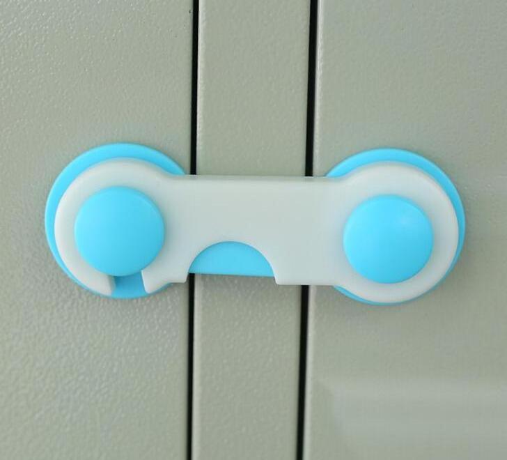 Hot Selling Child Baby Fridge Door Cupboard Cabinet Pin Plastic Magnetic Safety Lock