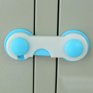 Hot Selling Child Baby Fridge Door Cupboard Cabinet Pin Plastic Magnetic Safety Lock